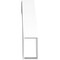 Ekena Millwork 5 1/2-in. W x 24-in. D x 24-in. H Legacy Architectural Grade PVC Knee Brace BRCP055X24X24LEC - alternate 2